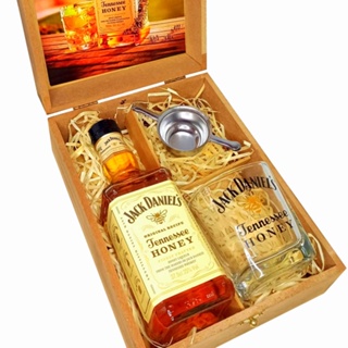 Kit Whisky Red Label Com Dosador E Canudo Inox