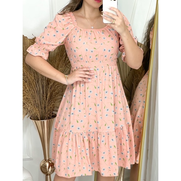 Vestido Feminino I Ombro a Ombro I Viscolinho