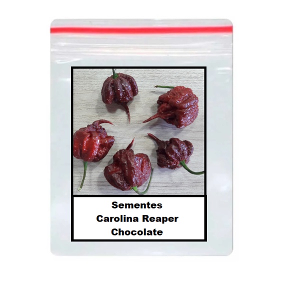 12 Pimentas Carolina Reaper 100 Ml + 2 Carolina Reap 60 Ml