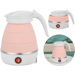 Jarra Elétrica De Silicone Dobrável 600ml Portátil 220v