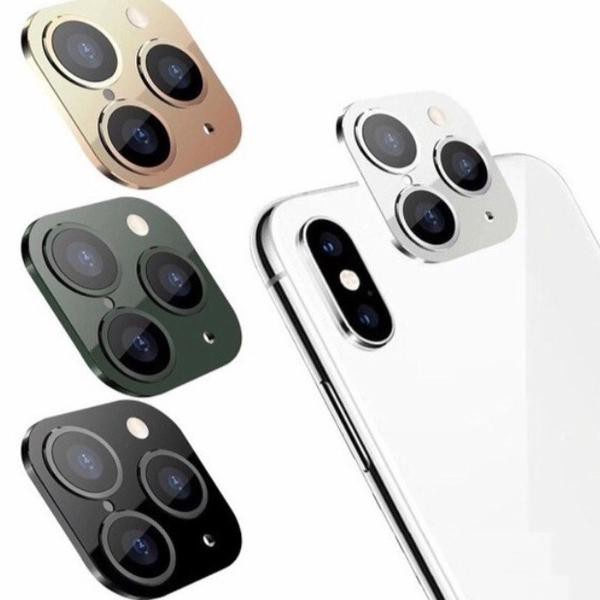 Lente Camera para iPhone X/ XS/ XS MAX para Transformar em iPhone 11 Pro E 11 Pro Max