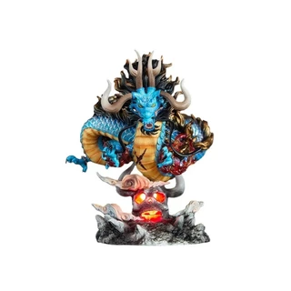 Boneco One Piece Kaido Das Feras Akuma No Mi C/ Led