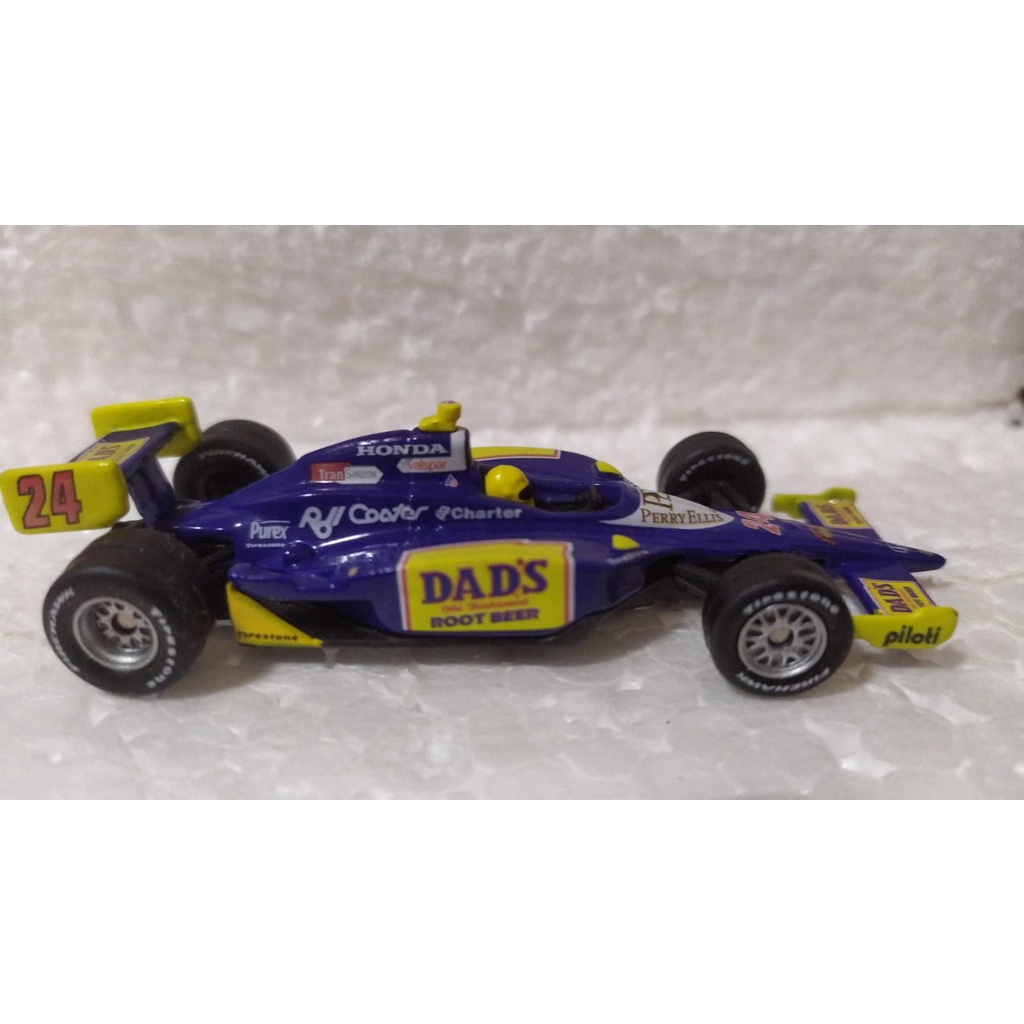 (24VE1-120-III) Hot Wheels Indycar IZOD (Mike Conway), com Pneus de Borracha (Miniatura ORIGINAL loose).