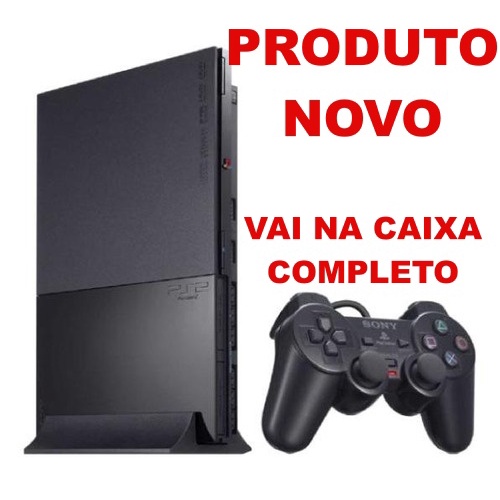 Playstation 2 Novo na Caixa + 2 Controles + Garantia