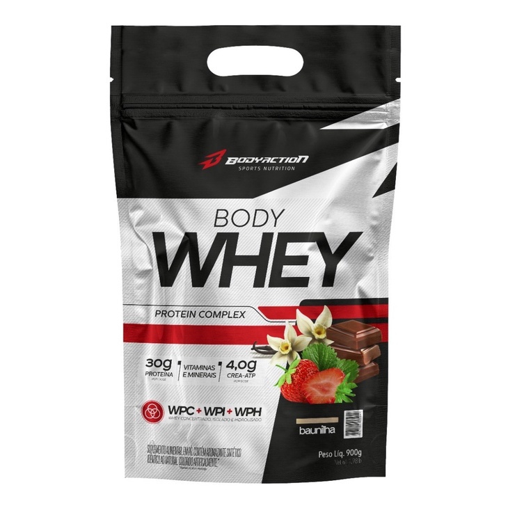 Body Whey Protein Complex 900g BodyAction Shopee Brasil