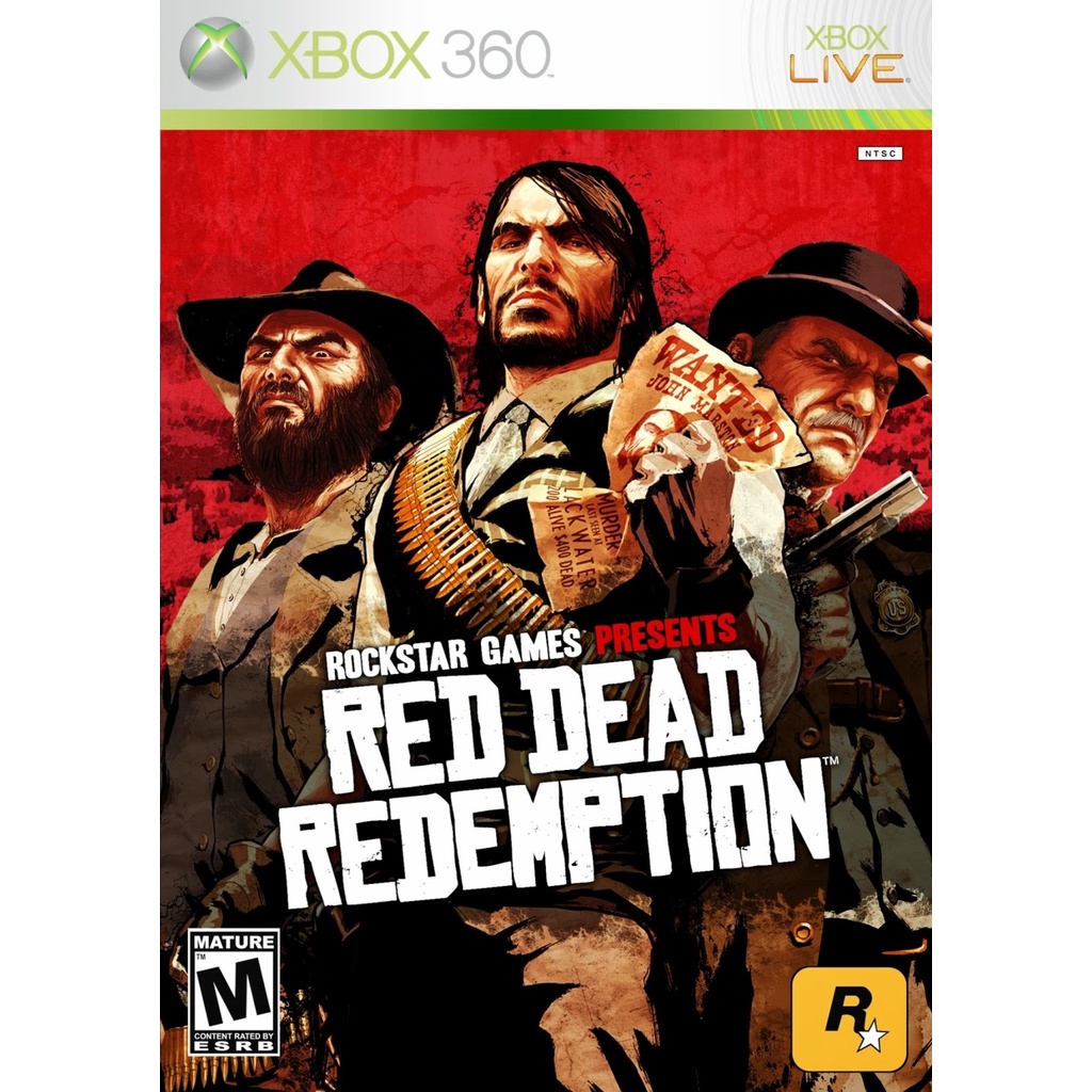 Red dead redemption xbox 360 - MIDIA FÍSICA