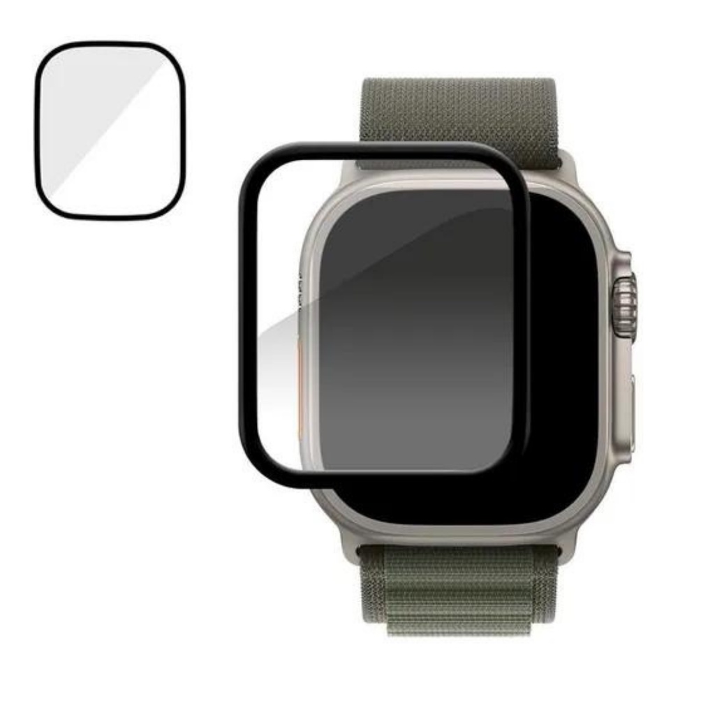 Película De Gel Case 3D Curvada Proteção Tela Anti-Impacto Riscos Para Apple Watch Smartwatch 38 40 42 44 45 49mm