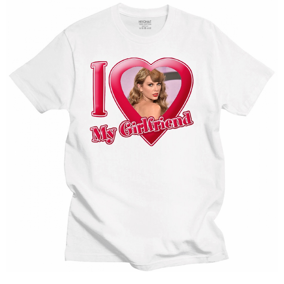 LIKUNGOU Bijpassende sokken I Love My Boyfriend voor koppels, Valentijnsdag, Kerstmis, I Heart My Girlfriend Love, cadeau voor haar, i love my girlfriend, Eén maat