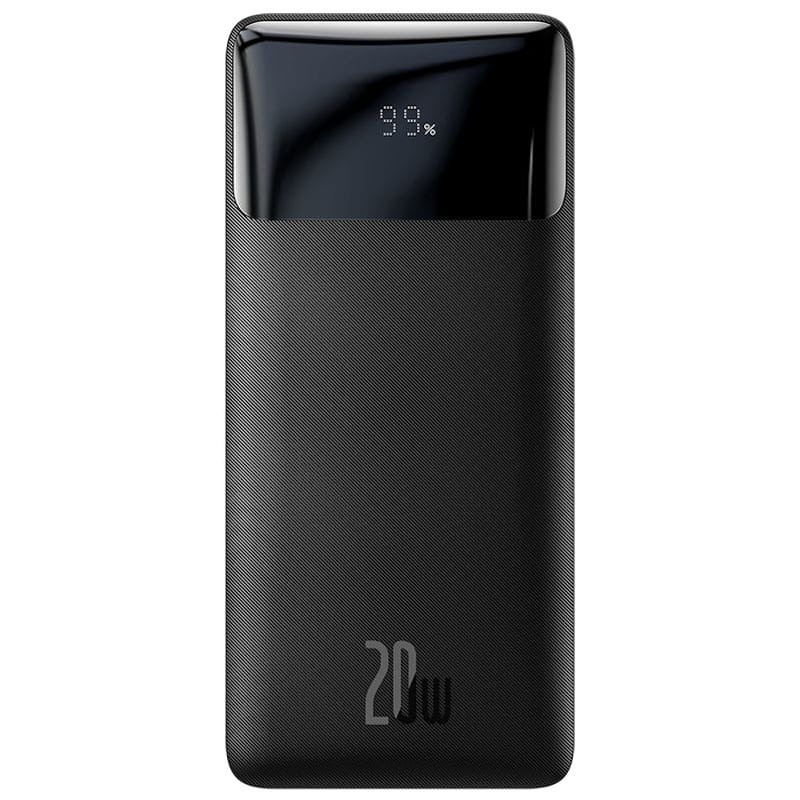 Carregador Portátil Baseus Pd 20w Turbo Rápido 10.000mah Led