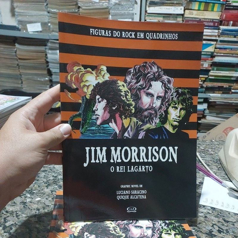 Figuras Do Rock Em Quadrinhos Jim Morrison O Rei Lagarto Gibi Shopee Brasil 4106