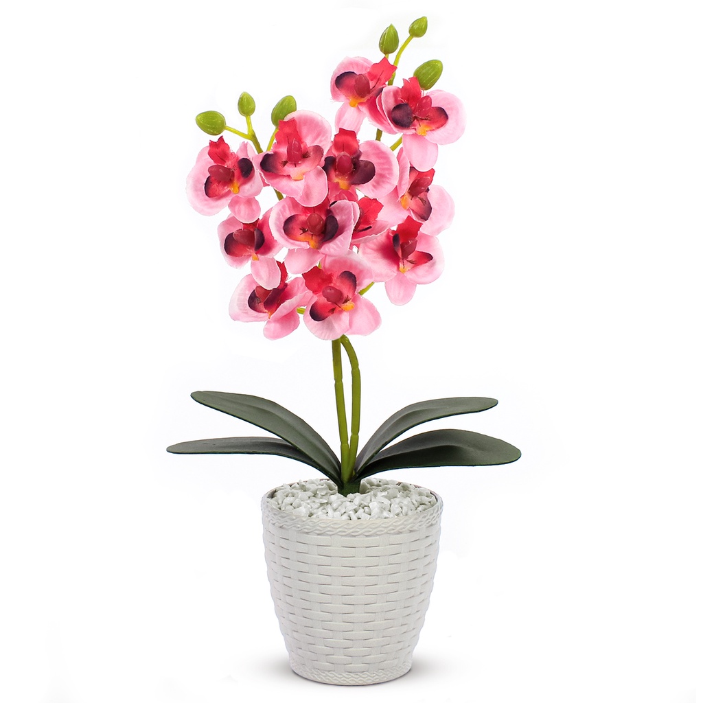 Vaso Flores Artificiais Vaso Arranjo Orquideas Decorativas