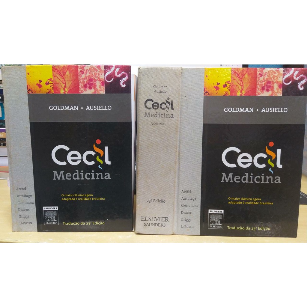 Cecil Medicina - Volumes 1 e 2 / Goldman; Ausiello | Shopee
