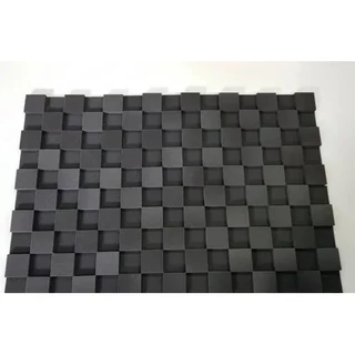 Espuma Acústica Difusor Tabuleiro 20mm - Cinza - 10 Placa