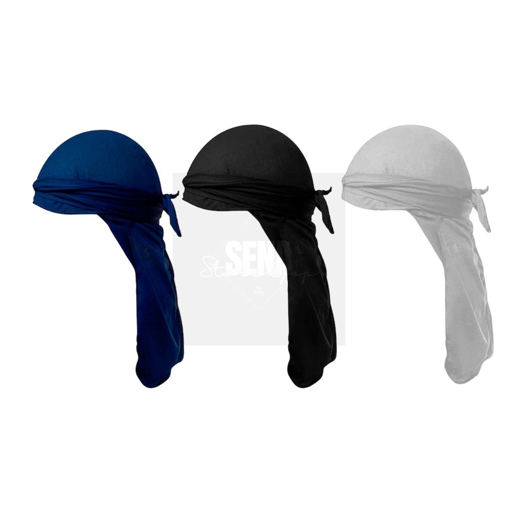 bandana durag dureg trap rap kit com 3 unidades | Shopee Brasil