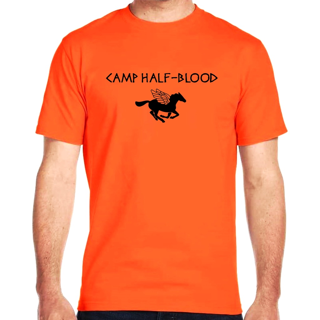 Camiseta Camp Half Blood Meio Sangue Percy Jackson #