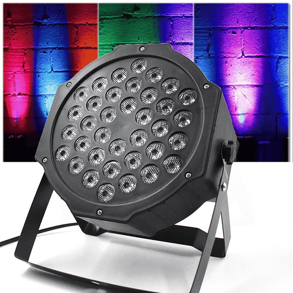 Refletor Canhão Iluminação Profissional 36 LEDs RGB Bivolt - LUATEK ...