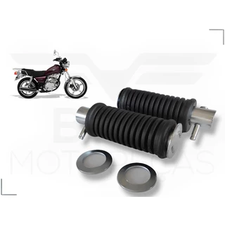PAR Pedaleira Traseira Moto SUZUKI INTRUDER 125 GN125 - Modelo Original