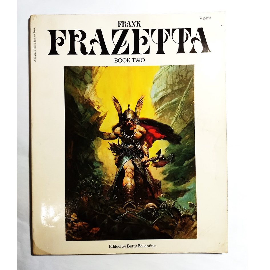 Livros de Frank Frazetta - idioma inglês - leia a descrição e