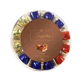 Caixa de Bombons Clássicos Golden Gift Sortido 160g Cacau Show em Oferta na Shopee