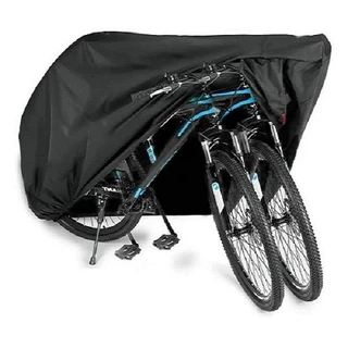 Capa Impermeável Para Cobrir 2 Bicicletas Bikes Aro 24 26 29 Proteção e resistencia a sol, chuva, poeira, arranhão