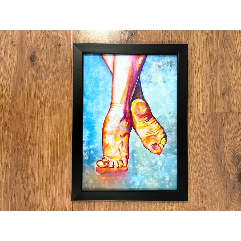 Quadro Pés Podologia Podologa Fetiche Por Pé Pernas Sexo | Shopee Brasil