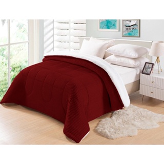 Coberdron Manta Sherpa Queen Pele De Carneiro Canelado Novidade Imperdivel 2,40 x 2,10
