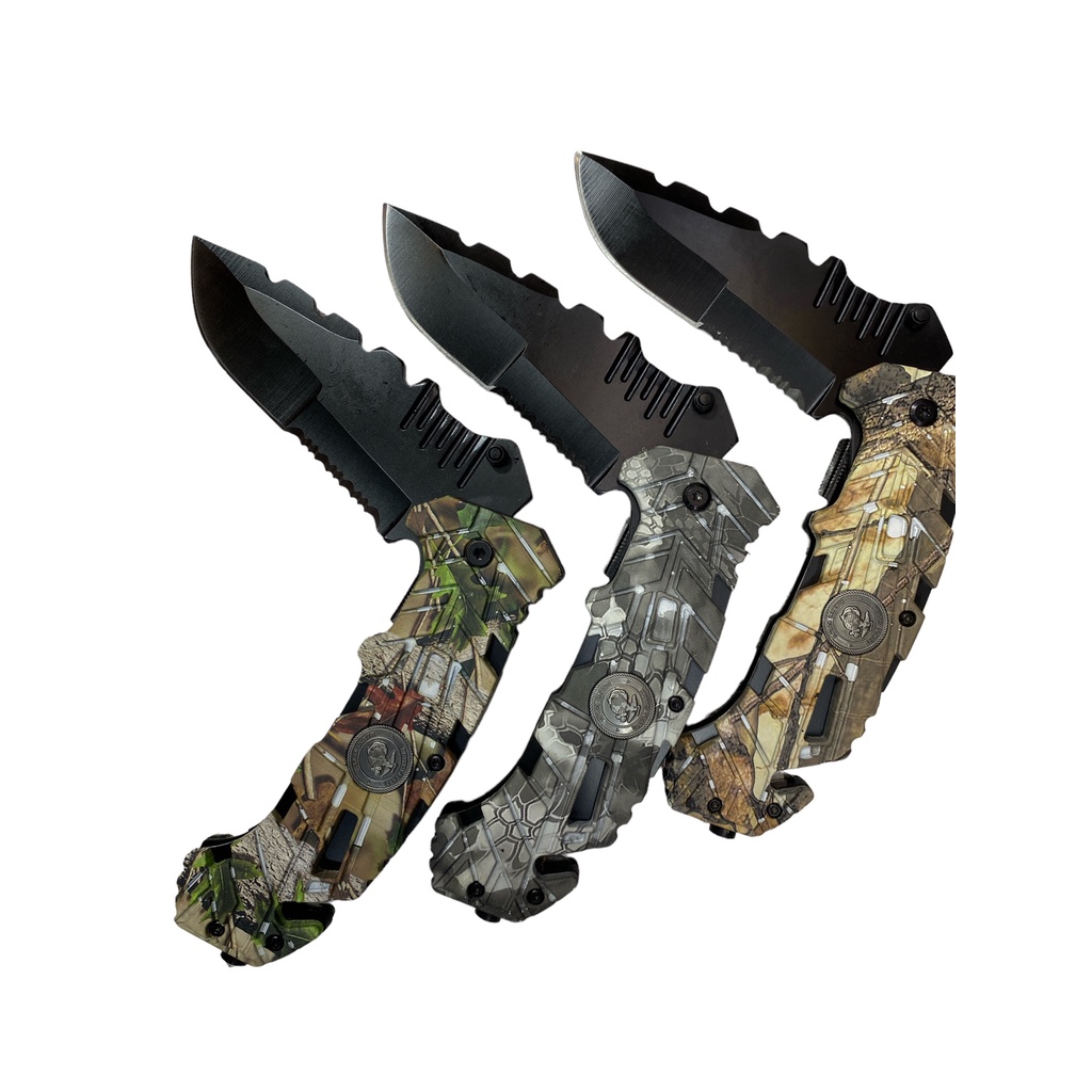 Canivete HZ-0896 camuflado, Tático Militar