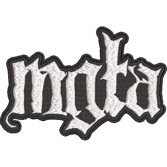 Patch bordado black metal MGLA termocolante | Shopee Brasil