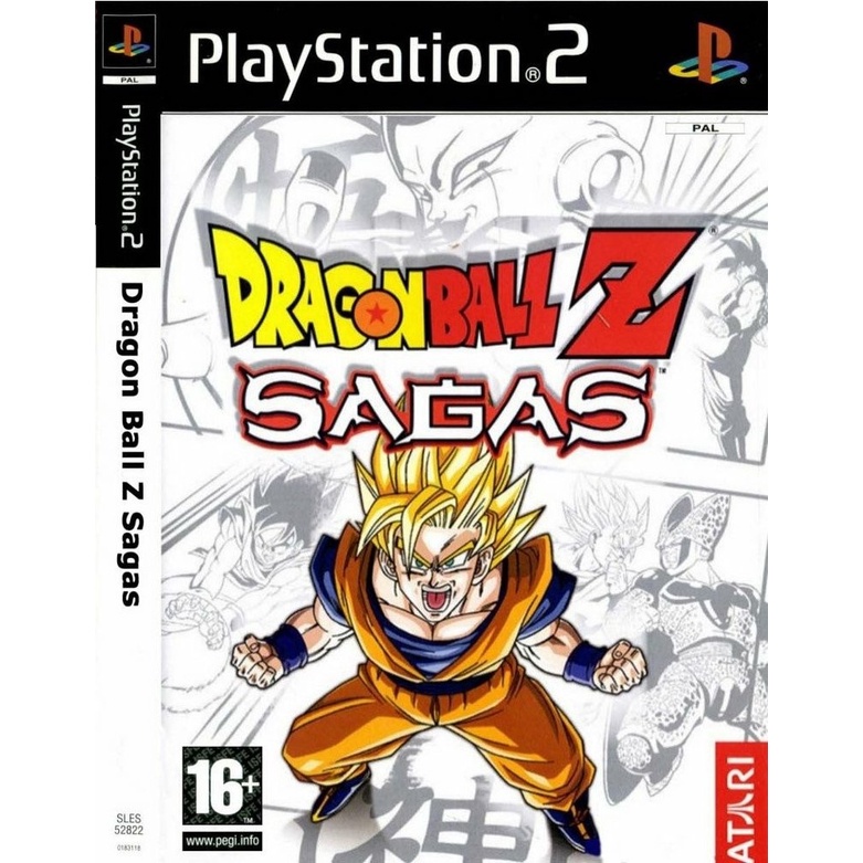 Dragon Ball Z Sagas PS2 LEGENDADO em PORTUGUÊS BR