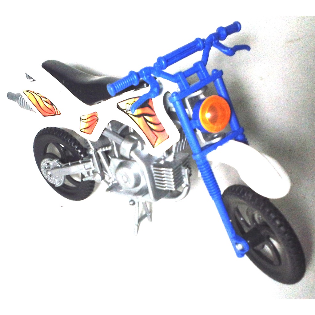 Moto Infantil New Cross Colorida Roda Livre
