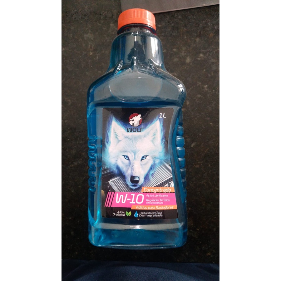 Aditivo Para Radiador Concentrado Anticorrosivo Wolf W Azul Shopee Brasil