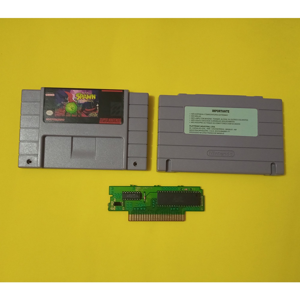 Spawn (Original relabel - Super Nintendo - SNES) | Shopee Brasil