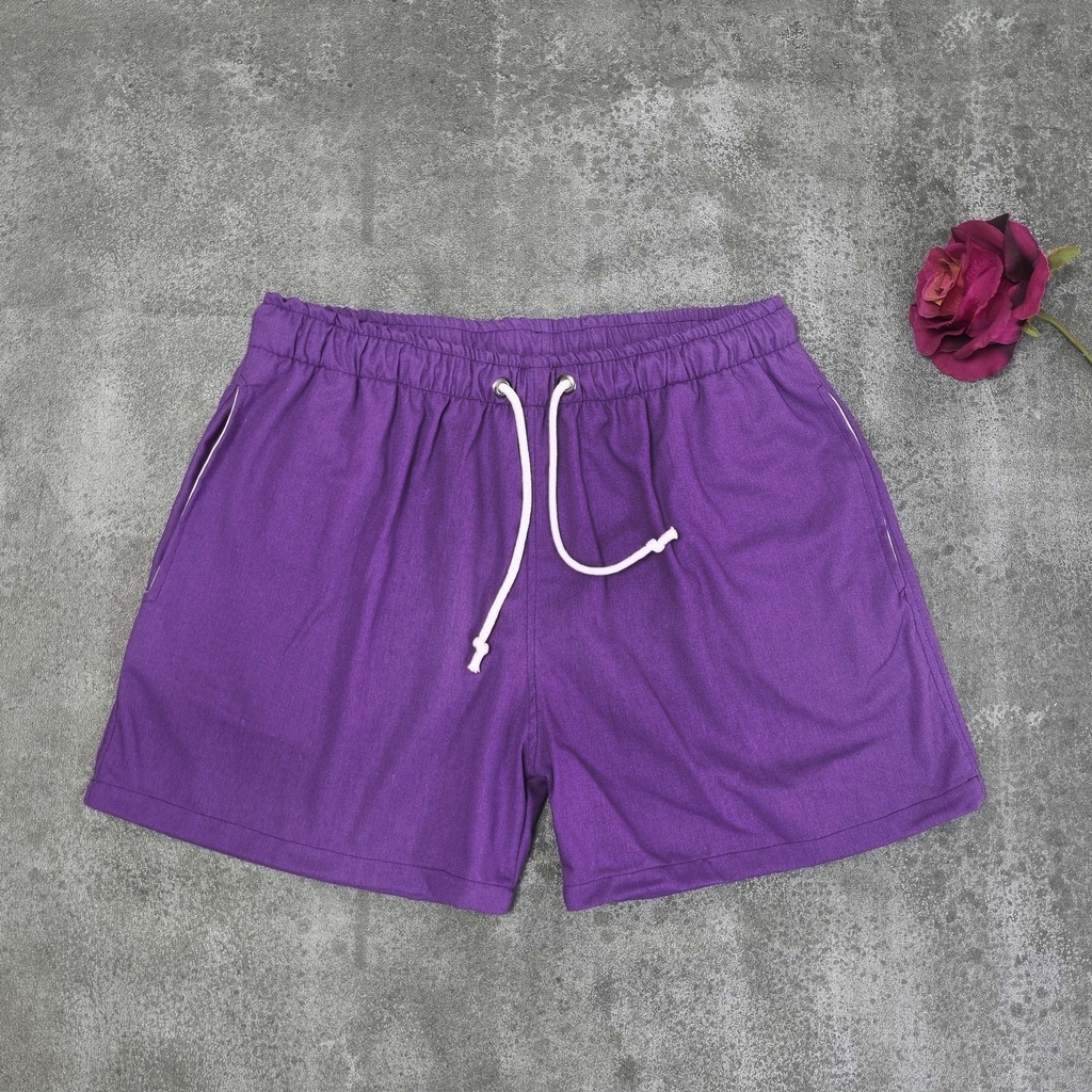 Short Masculino Linho Alfaiataria com Bolsos – Opção Plus Size - Tamanhos Grandes