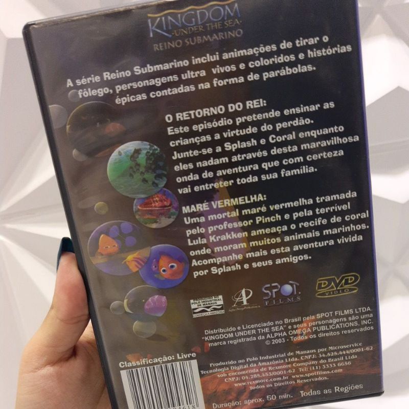 Kingdom Under the sea - Reino Submarino | Shopee Brasil