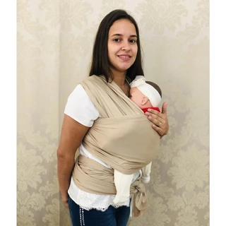 Sling Bebe Canguru Mamãe Passeio Unissex Varias Cores Pano Para Carregar em Oferta na Shopee