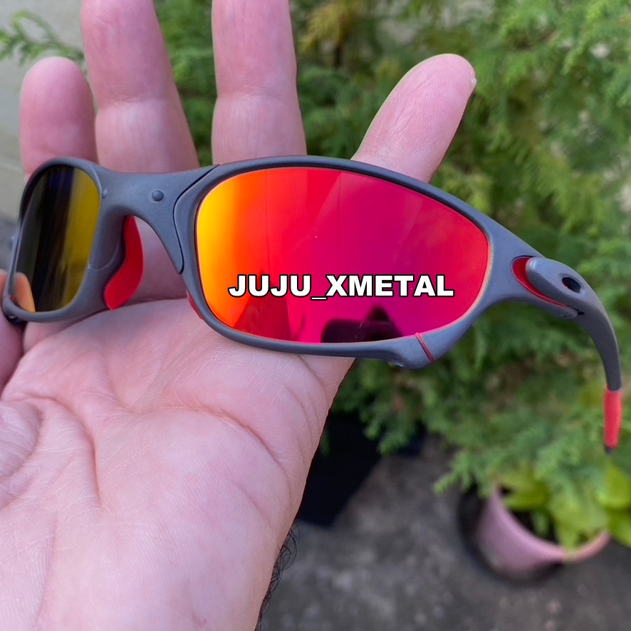 Óculos De Sol Juliet Double X X-Metal Rosa em Promoção na Americanas