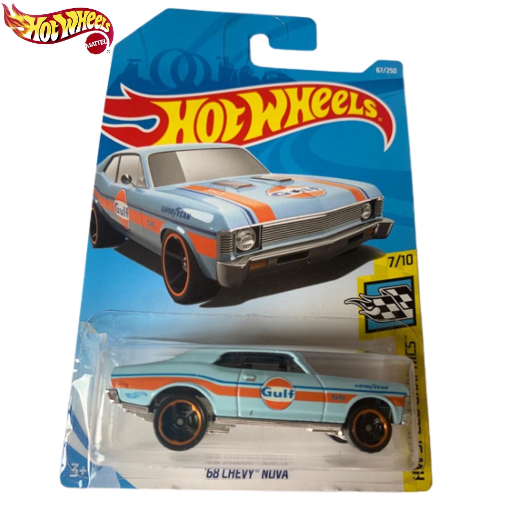 HOT WHEELS 68 CHEVY NOVA GULF