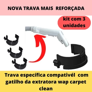 3 Novas Travas Do Reparo Mangueira Sucção Wap Carpet Clean