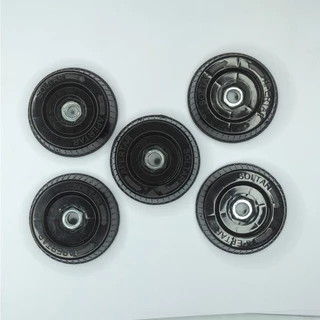 BOTAO HELICE C/PORCA VENTILADOR V-31/V-41 MONDIAL PRETO (KIT C/5 UNIDADES)