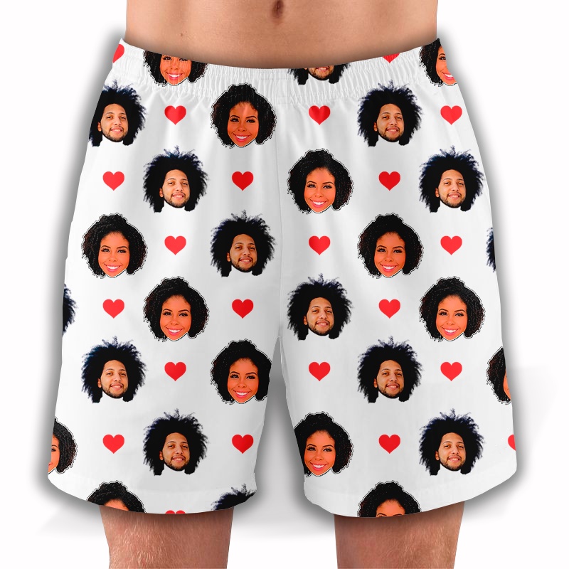 Samba-Canção com Foto Shorts Masculino Pijama 1