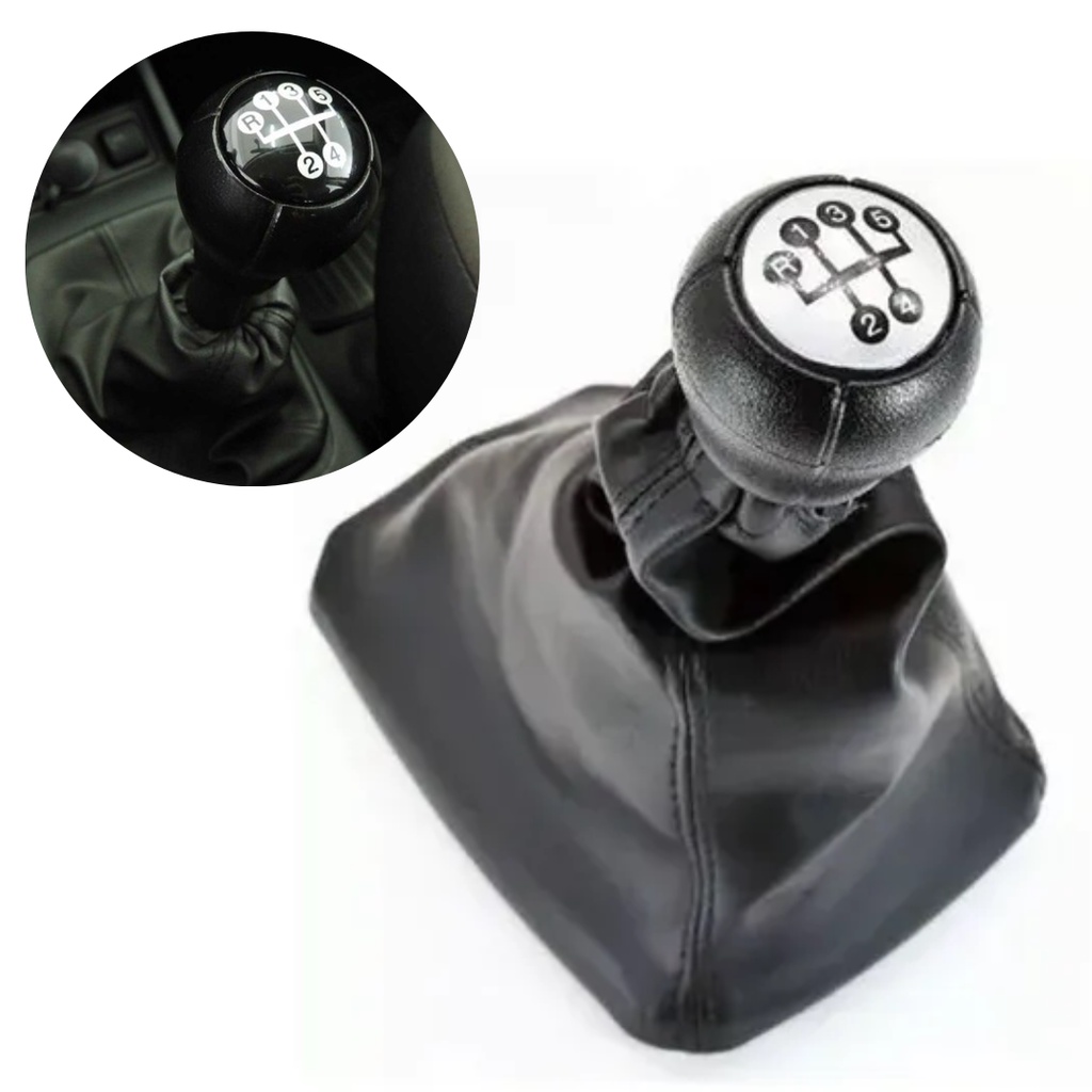 Bola Manopla Cambio + Coifa Corsa Hatch Sedan Montana 04/10