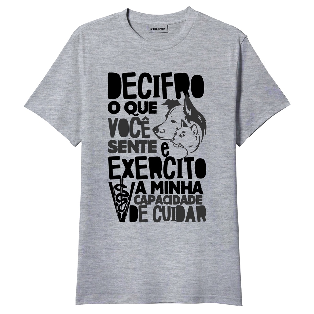 Camiseta Universitário Medicina Veterinária 1
