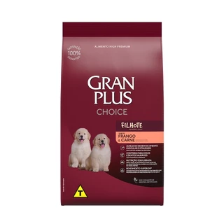 Ração Gran Plus Choice Cão Filhote Sabor Frango & Carne 10 KG