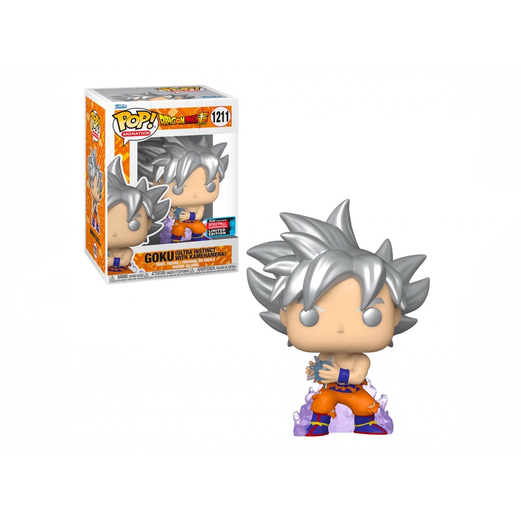 FUNKO POP DRAGON BALL SUPER GOKU ULTRA INSTINCT 1211 NOVO ORIGINAL