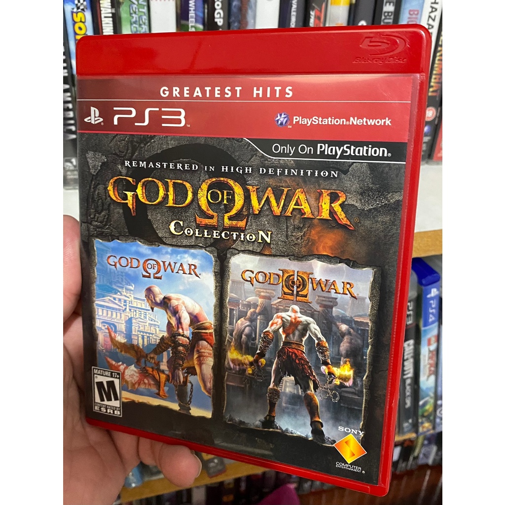 God Of War Saga (3 Jogos) Ps3 Mídia Física Pronta Entrega - Corre