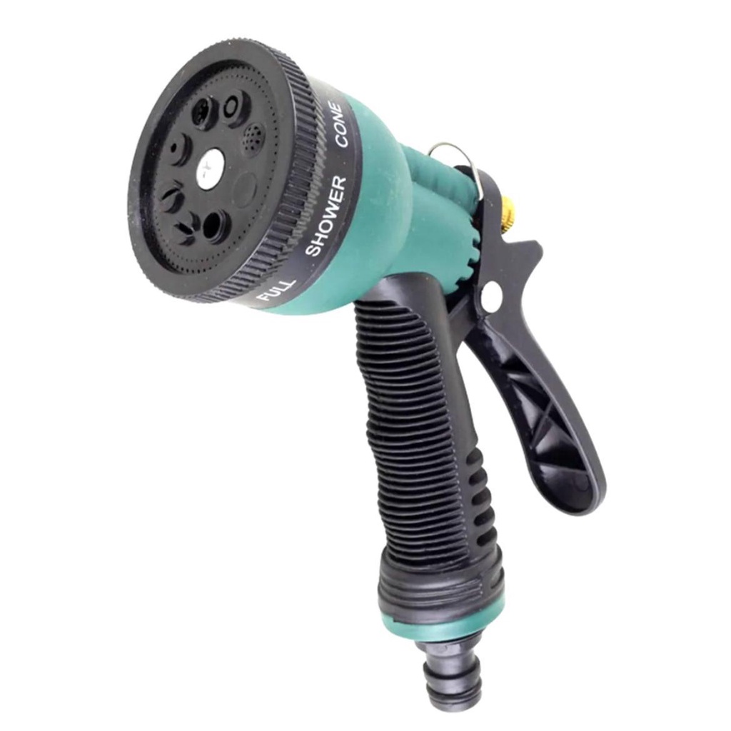 Esguicho Para Mangueira Jardim 7 Jatos Bico E Engate