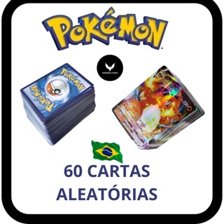 Kit 10 Cartas Pokémon Todas Brilhantes Original Da Copag