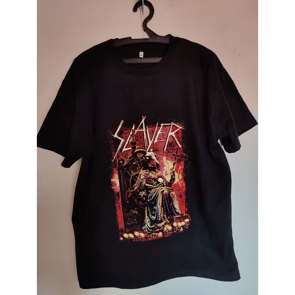 Camiseta | OVERSIZE Banda Sem LAWLESS X SLAYER/BAJU BAND TRASH METAL