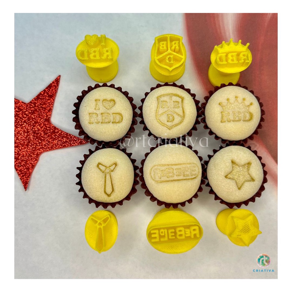 Kit Carimbo Para Brigadeiro Tema “RBD” | Shopee Brasil