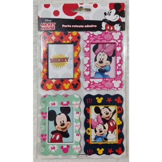 PORTA RETRATO ADESIVO MICKEY MOUSE E MINNIE
